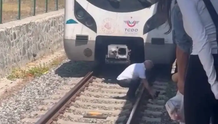Marmaray Makinisti, Raylardaki Kediyi Kurtararak Takdir Topladı