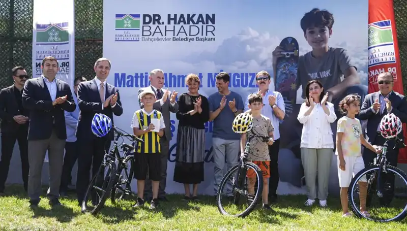Bahçelievler'de Gençler İçin Yeni Bir Skate Parkı: Mattia Ahmet Minguzzi Açıldı