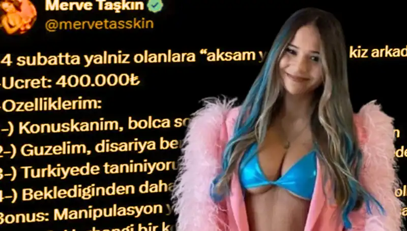 Merve Taşkın'a Akşam Yemeği İçin İstenilen 400 Bin Liralık Tazminat Davasında Mahkeme Kararı
