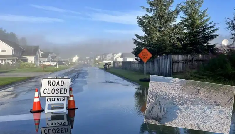Alaska'da Buzul Barajı Taşınca Acil Tahliye Uyarısı Yapıldı!