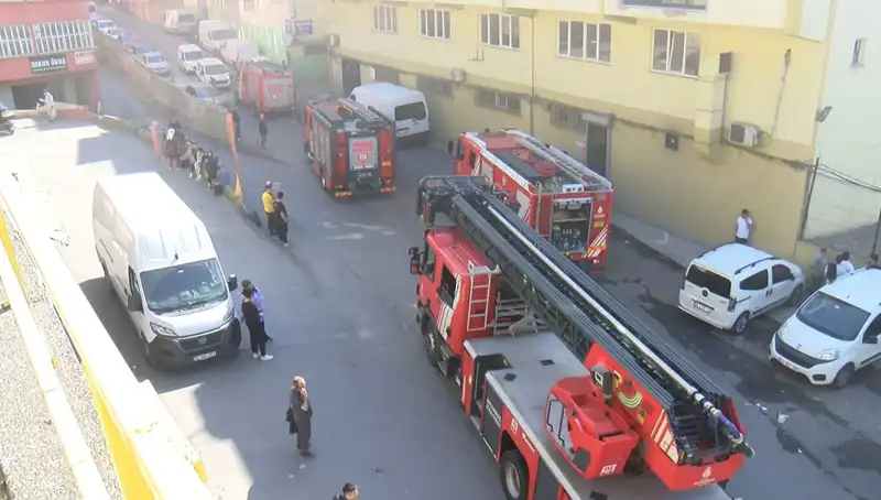 İstanbul'da Tekstil Atölyesinde Çıkan Yangın, Büyük Hasara Yol Açtı