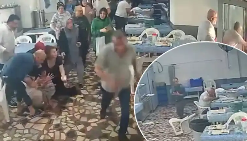 Deprem Anında Yemekhanede Yaşanan İlginç Olaylar: Kimi Kaçtı, Kimi Bayıldı