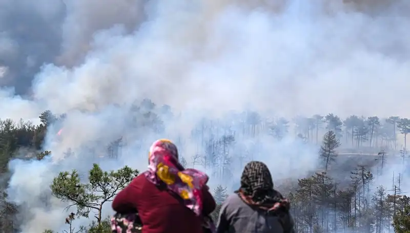 Bursa'da Yangınların Ardından Kirli Hava Krizi Devam Ediyor