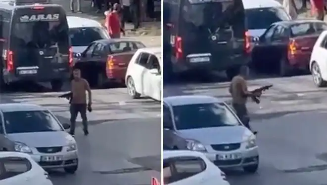 Başakşehir’de Pompalı Tüfekle Yolu Kapatıp Korku Serpen Olay!