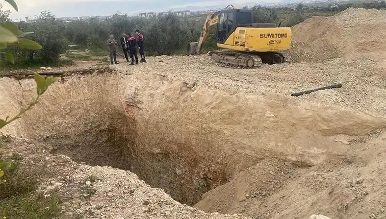 İzinsiz Kazıya Karşı Operasyon: 4 Kişi Gözaltına Alındı