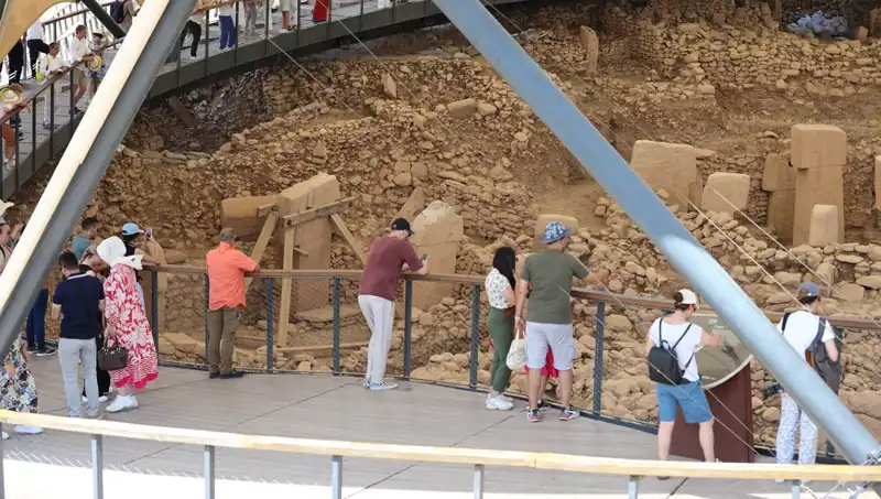 Tarihin Sıfır Noktası Göbeklitepe’de Ziyaretçi Yoğunluğu Artıyor