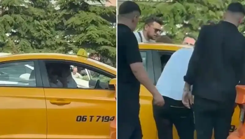 Trafikte Kızgın Bir An: Taksi Şoförüne Yumruk Atan Sürücü Olaya Neden Oldu